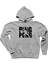 Ping Pong Actor Gri Kapşonlu Sweatshirt Hoodie 1