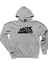 Arctic Monkeys Logo Gri Kapşonlu Sweatshirt Hoodie 1