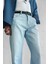 Erkek Baggy Fit Jean Açık Mavi 3