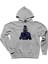 Muhammed Ali Color Gri Kapşonlu Sweatshirt Hoodie 1