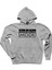 Depeche Mode Text Gri Kapşonlu Sweatshirt Hoodie 1