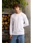 Bisklet O Yaka Erkek Uzun Kollu Tişört Pamuklu Sweatshirt 1