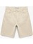 Normal Bel Pamuklu Cep Detaylı Bermuda Loose Fit Jean Şort 1