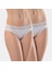 Kadın Beli Dantelli Likralı 2'li Pamuklu Bikini Külot 262/BEYAZ 1