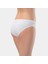 Kadın Beli Dantelli Likralı 2'li Pamuklu Bikini Külot 262/BEYAZ 3