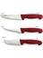 3'lü Bıçak Seti Kurban Seti Kasap Bıçağı Sıyırma Bıçağı Yüzme Bıçağı 2