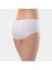 Kadın Ribanalı Dikişsiz 2'li Pamuklu Bikini Külot 234/BEYAZ 3