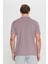 AC&Co / Altınyıldız Classics Erkek Çekmeyen Pamuklu Kumaş Regular Fit Rahat Kesim Bordo Kıvrılmaz Polo Yaka Cepli Tişört 6