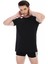 Çift Kaplan 947 Erkek Süprem T-Shirt Siyah 7