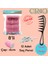 1207 Pembe Cırtlı Sünger Bigudi 8li Çap 4cm + 12lı Alüminyum Saç Pensi 1