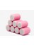 1207 Pembe Cırtlı Sünger Bigudi 8li Çap 4cm + 12lı Alüminyum Saç Pensi 4