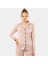 Düz Uzun Kollu Gömlek Yaka Pijama Takım 3365/PUDRA 2