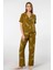 Kadın Desenli Kısa Kol Dokuma Pijama Takımı 3604/HAKI 1
