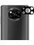 Xiaomi Poco X3 Pro Uyumlu Kamera Lens Koruma Halkası Kapalı Tasarım Siyah 1