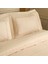 Cortez Nakışlı %100 Pamuk Çift Kişilik Nevresim Takımı Bej 4