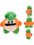 11CM Kawaii Kirby Bobble Head Yumuşak Peluş Oyuncak Sevimli Karikatür Büfe Lin Meta Şövalye (Yurt Dışından) 1