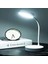 Store Dekoratif Dokunmatik D1931 Şarjlı 38 cm LED Masa Lambası Eve Ofis Çalışma Masası Fonksi 3