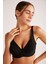 Kom Rosenna Siyah Balenli Telli Toparlayıcı Sütyen 2