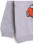 Basic Az Şardonlu Araba Baskılı Sweatshirt Erkek Bebek 4