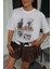 Oversize Baskılı Tshirt 1