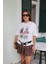 Oversize Baskılı Tshirt 3