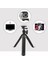 Akrobat Silikon Ayaklı Kaymaz Su Terazili Telefon Dslr Kamera 3 Ayaklı Ahtapot Tripod Siyah 4