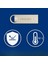 Moon 16 GB USB 2.0 Yüksek Hızlı Metal USB Flash Bellek 5