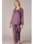 Uzun Kol Mevsimlik Pijama Takımı Viskon Alperi 790-38 4
