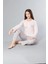 Uzun Kol Mevsimlik Pijama Takımı Viskon Alperi 790-63 4