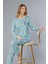Uzun Kol Mevsimlik Pijama Takımı Viskon Alperi 790-38 2