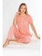 Kısa Kol Yazlık Pijama Takımı Alperi 780-53 4