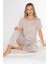 Kısa Kol Yazlık Pijama Takımı Alperi 780-53 1
