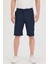Erkek Slim Fit Keten Chino Şort 1