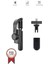 Q08 Siyah Gimbal 360 Derece Uzaktan Kumandalı Taşınabilir Selfie Çubuğu Tripod 1