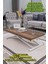Home Üst Tabla Mdf Barok Ceviz Oval Köşe Alt Ayak Beyaz 1