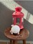 El Yapımı Örgü Pembe Balina Anahtarlık - Amigurumi Anahtarlık 3