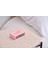 Flip Mini Şarj Edilebilir Alarm Saat Pembe 4