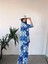 Desenli Kimono & Pantolon Ikili Takım 3