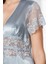 Saten Dantelli Midi Sabahlık 1020 Mist 3