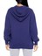 F21 Fransız Terry USA Fermuarlı Kapüşonlu Sweatshirt 6