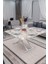 Home Üst Tabla Mdf Beyaz Mermer Oval Köşe Alt Ayak Beyaz 3
