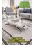 Home Üst Tabla Mdf Beyaz Mermer Oval Köşe Alt Ayak Krom 1