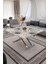 Home Üst Tabla Mdf Beyaz Mermer Oval Köşe Alt Ayak Krom 3