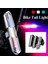 Bisiklet LED Ikaz Uyarı Fener Mavi Kırmızı Beyaz Çakarlı USB Şarjlı Stop Lambası 3