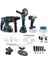 4lü Dörtlü Sarjlı Set Somun Sıkma Vidalama Matkap Hilti+Spral+Powerbank 1