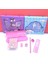 Sanrio Kuromi Hello Kitty 8 Parça Kırtasiye Seti Okul Seti Hello Kitty My Melody Kırtasiye Seti 4