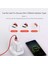 Hp-11 3 In 1 Hızlı Şarj Kablosu 2.4A 120 cm Type-C USB Micro iPhone iPad Xiaomi Huawei Data Kablo 5