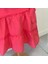 Pembe Omuzdan Bağlamalı Elbise 2