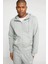 Sportswear Club Full Zip Hoodie Erkek Kapüşonlu Sweatshirt Gri 1
