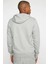 Sportswear Club Full Zip Hoodie Erkek Kapüşonlu Sweatshirt Gri 2